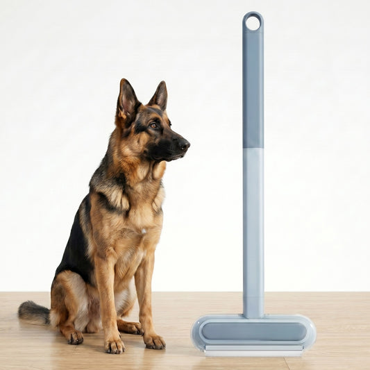 Effective Pet Hair Remover Grooming Pro Handled Brush