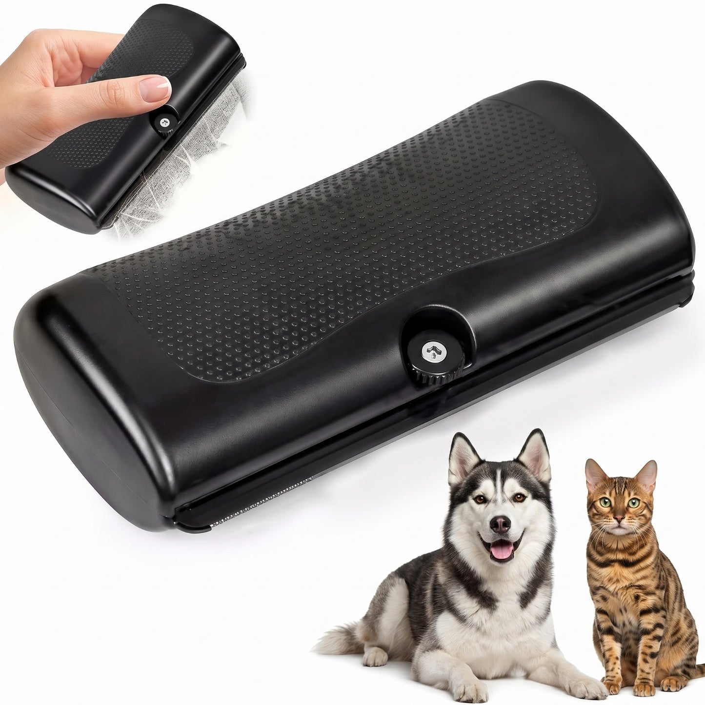 Multifunctional Dog Hair Remover Comb Box